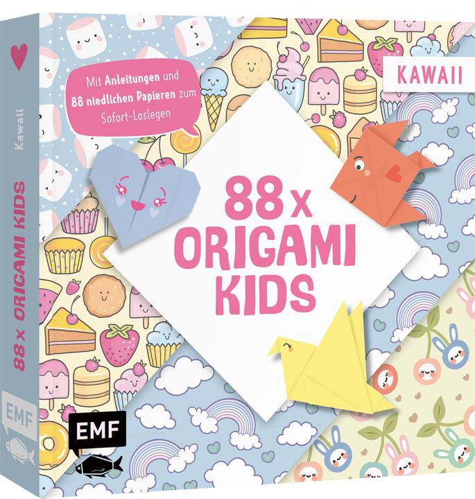 Productafbeelding 88 x Origami Kids – Kawaii (Duits, Precht, Thade, 2024)