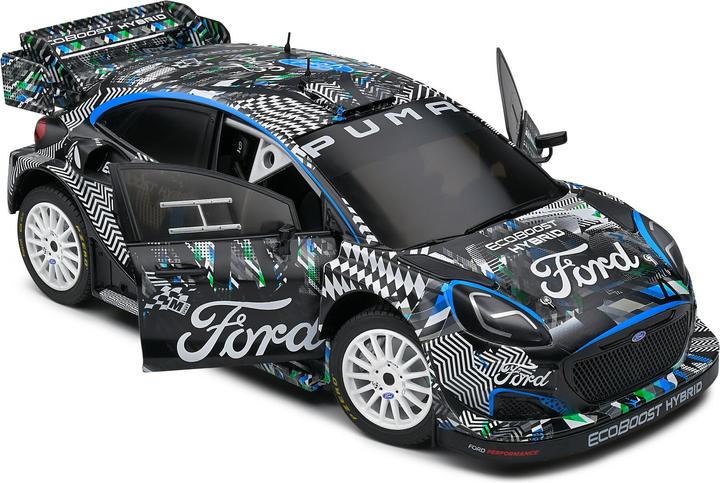 Actual product image Solido 1:18 Ford Puma WRC black