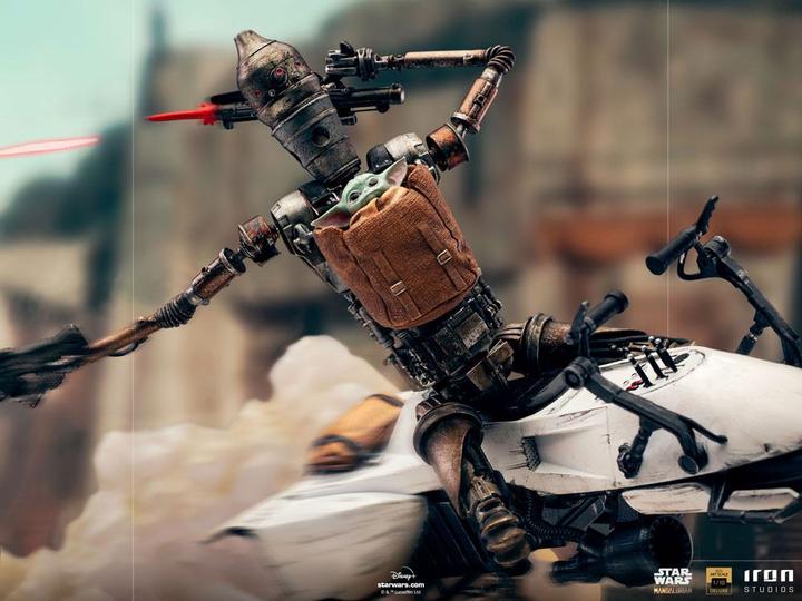 Immagine prodotto Iron Studios Statuetta di Star Wars The Mandalorian 1/10 Deluxe Art Scale IG-11 & The Child 20 cm