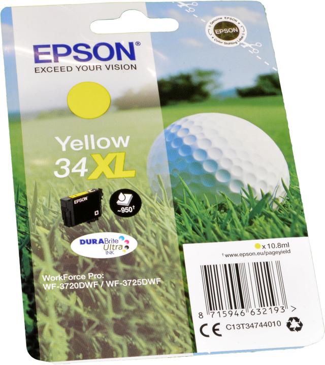 Image du produit Epson 34XL DuraBrite Ultra (Y)