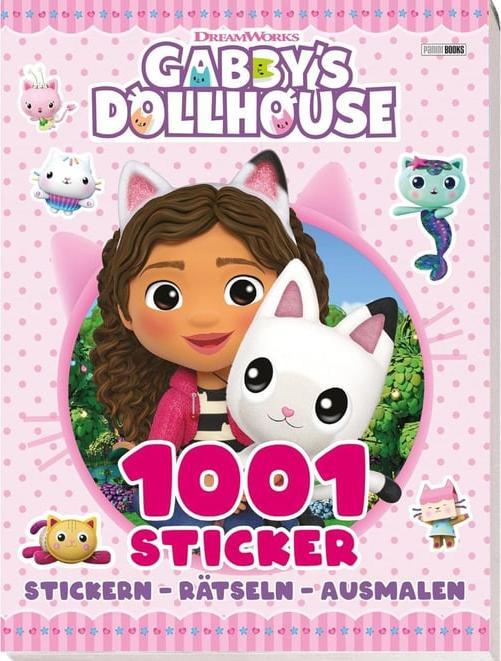 Produktbild Panini Gabby's Dollhouse: 1001 Sticker: Stickern - Rätseln - Ausmalen