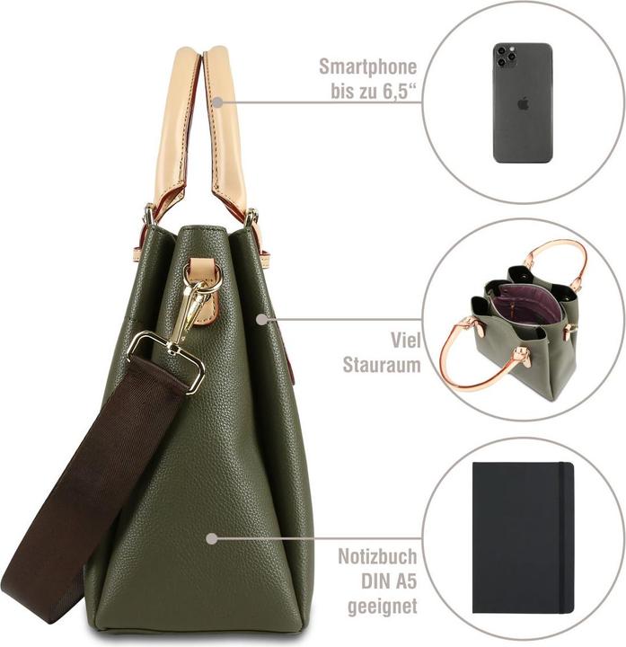 Produktbild Bugatti Kurzgrifftasche Ella (8 l)