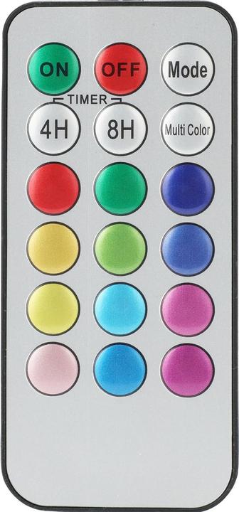 Actual product image H & S Collection LED lamps set of 4 with colour change