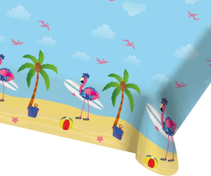 Actual product image Folat Table cloth flamingo (180 x 130 cm)