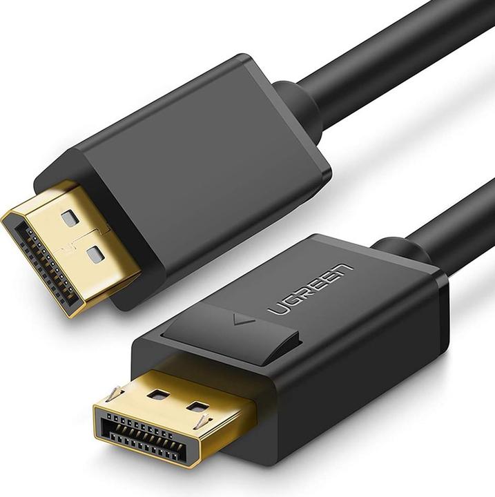 Actual product image Ugreen DP to DP Cable (DP102), 4K, 3D, 5m (black) (5 m, DisplayPort)