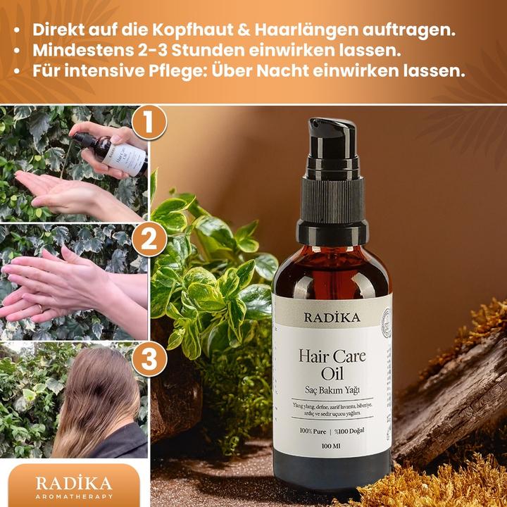 Image du produit Radika Sérum capillaire, vitamine AEF, 100% pure, BIO, naturelle, 100 ml (100 ml)