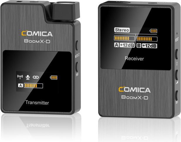 Image du produit Comica BoomX-D D1 Kit microphone sans fil pour appareil photo/smartphone (nouveauté)