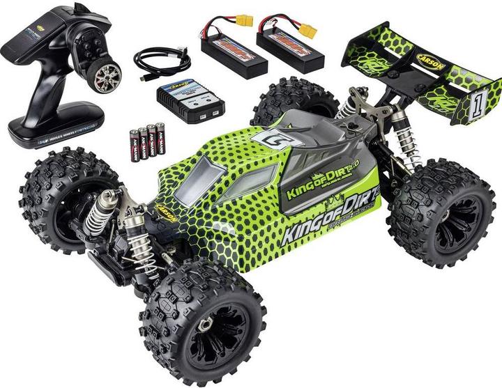 Actual product image Carson 1:8 King of Dirt 2.0 100% RTR grün (RTR Ready-to-Run)