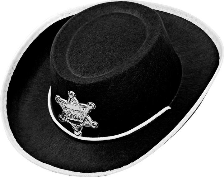 Produktbild Magni Kinderhut Cowboy schwarz aus Filz