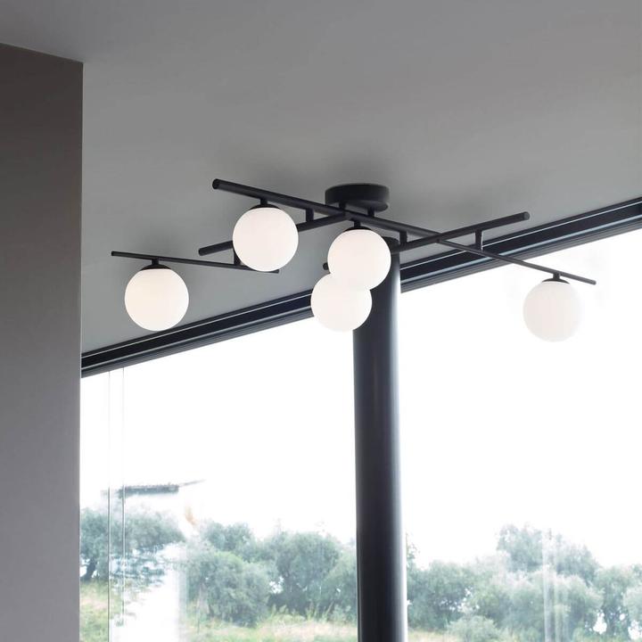 Produktbild Ideal lux ATLAS G9 Deckenleuchte 5x dimmbar Gold warmweiss 311364 (370 lm, G9)