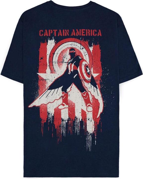 Difuzed Captain America - Captain Men's Short Sleeved T-shirt Loose fit - S (S)
