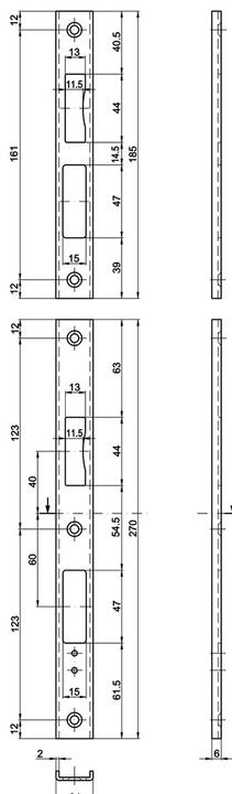 Produktbild MSL U-Schliessbleche B-24421 (Schliessblech)