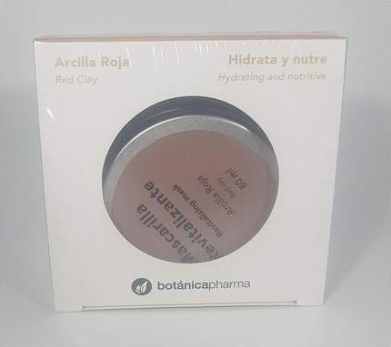 Actual product image Botánicapharma Red Arcilla Mask, Moisturising And Nourishing