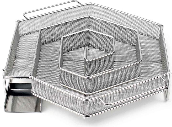 Produktbild Wiltec BBQ Kaltraucherzeuger Kalträuchern Smoker 20,5x20,5cm Sparbrand