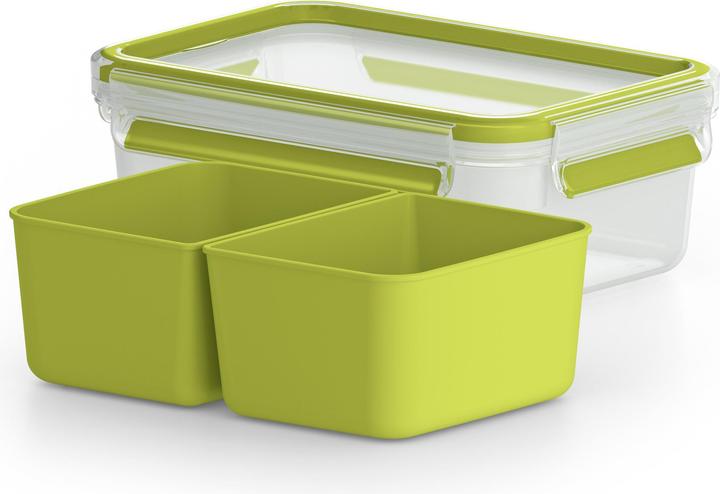 Actual product image Tefal K31005 lunch box Lunch container 1 L Green, Transparent