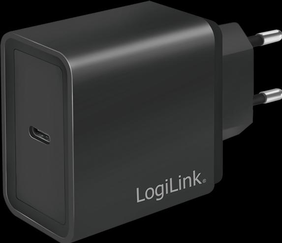 Produktbild LogiLink USB Ladegerät 1x USB schwar 1-Port USB Steckdosenadapter, 13.5W (18 W)