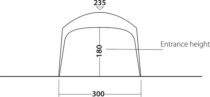 Produktbild Outwell Event Lounge M (Vorzelt, 14.30 kg)