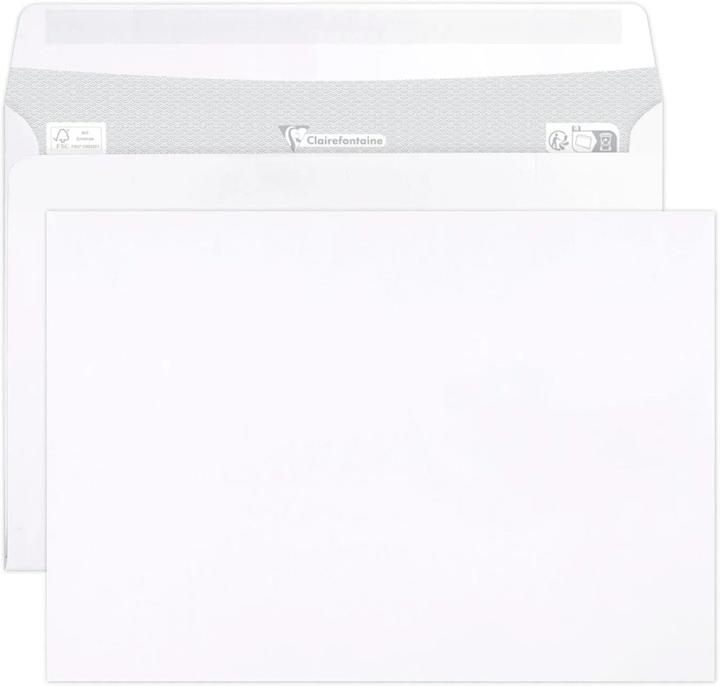Produktbild Clairalfa Briefumschl„ge C5, 162 x 229 mm, weiá (162 x 229 mm, 250 x)