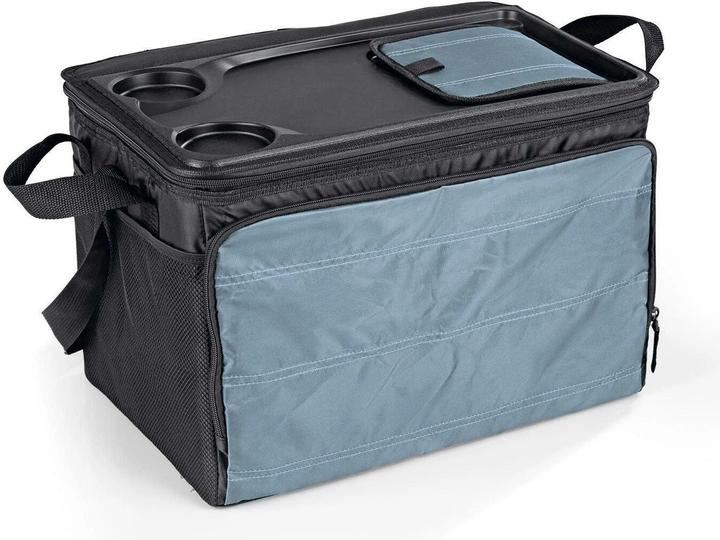 Easymaxx Kühltasche faltbar - 30 l – Schwarz / Dunkelgrau (30 l)