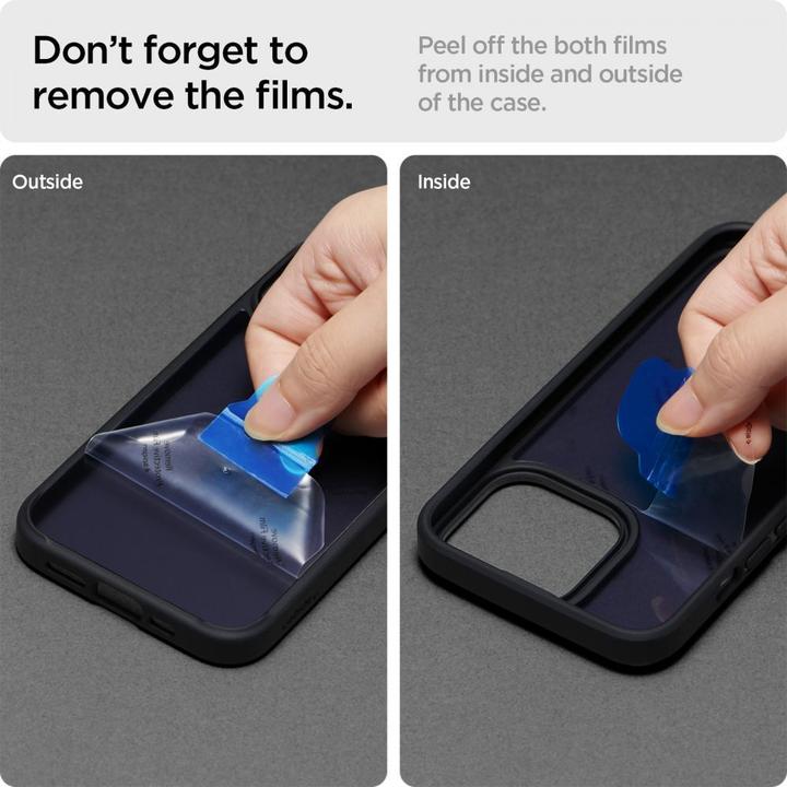 Productafbeelding Spigen ULTRA HYBRID IPHONE 13 PRO MAX MATTE FROST Zwart (Apple iPhone 13 Pro Max)