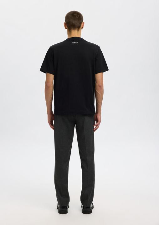 Actual product image Selected Homme Regular Fit Print T-Shirt mit Rundhalsausschnitt (XL)
