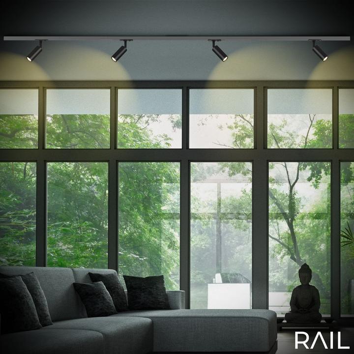 Produktbild Briloner 0 HV-Stromschienensystem - LED Spot, Schwarz, 1xLED/4,5W