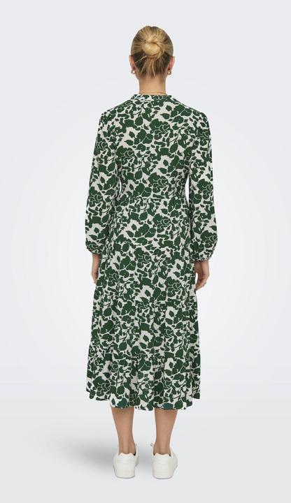Produktbild Only Locker geschnitten V-Ausschnitt Elastische Bündchen Kurzes Kleid Kleid (S)