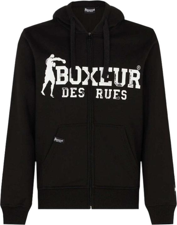 Boxeur des Rues Sweatjacke Hoodie Full Zip With Patch