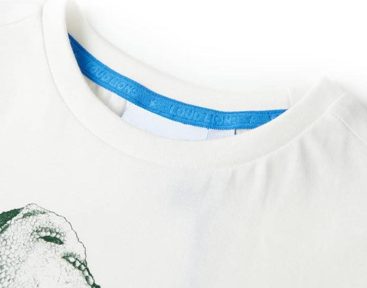 Immagine prodotto VidaXL Maglietta per bambini Ecru 140,Materiale: 100 % cotone,Colore (140)