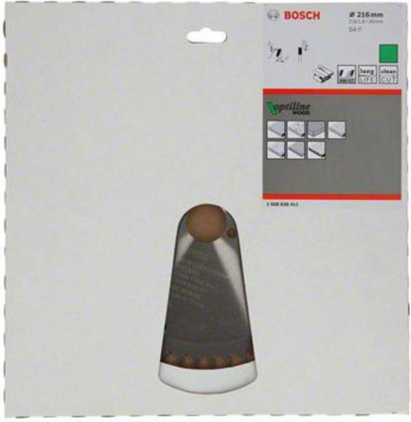 Produktbild Bosch Professional Zubehör PRO Wood Kreissägeblatt, 216 x 2,6 x 30 mm