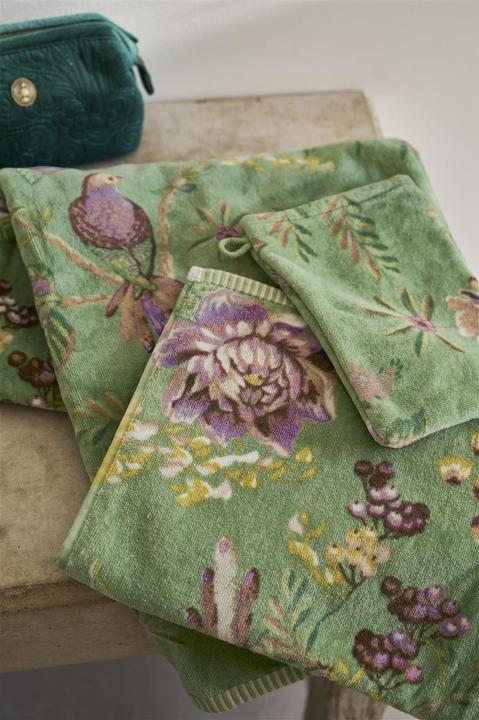 Produktbild PIP Studio Secret Garden Waschhandschuh green 16x22cm (1 Stück)