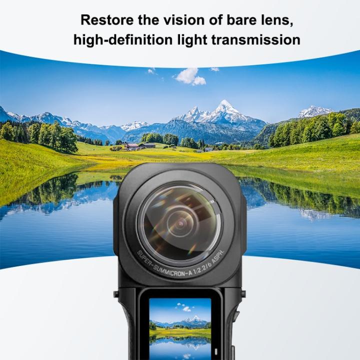 Image du produit Puluz Lens Guard PC Protective Cover for Insta360 ONE RS 1-Inch 360 Edition