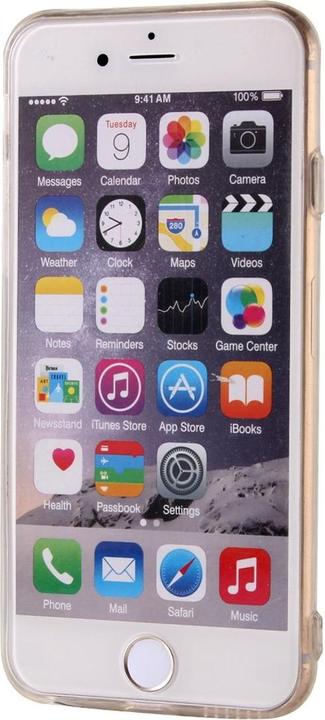 Produktbild König Design Apple iPhone 6 / 6s Handy Hülle Spiegel Mirror Soft Case Schutz Cover Etuis Gold (Apple iPhone 6)