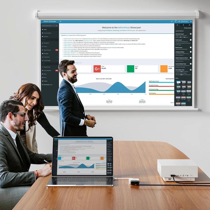 Image du produit Unitek ADAPTATEUR USB-C-DVI 1080P@60HZ BIAŁY 15CM M/F (DVI, 15 cm)