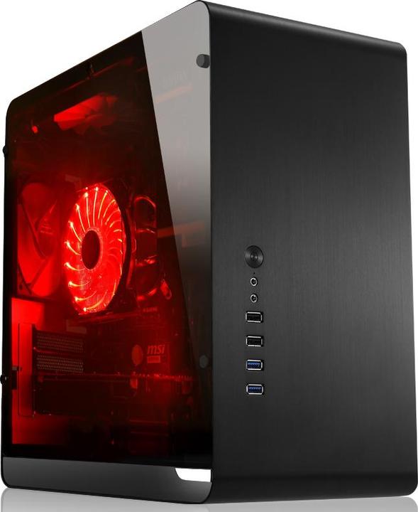 Image du produit Jonsbo UMX3 Window tour midi, acrylique (mATX, Mini-ITX)