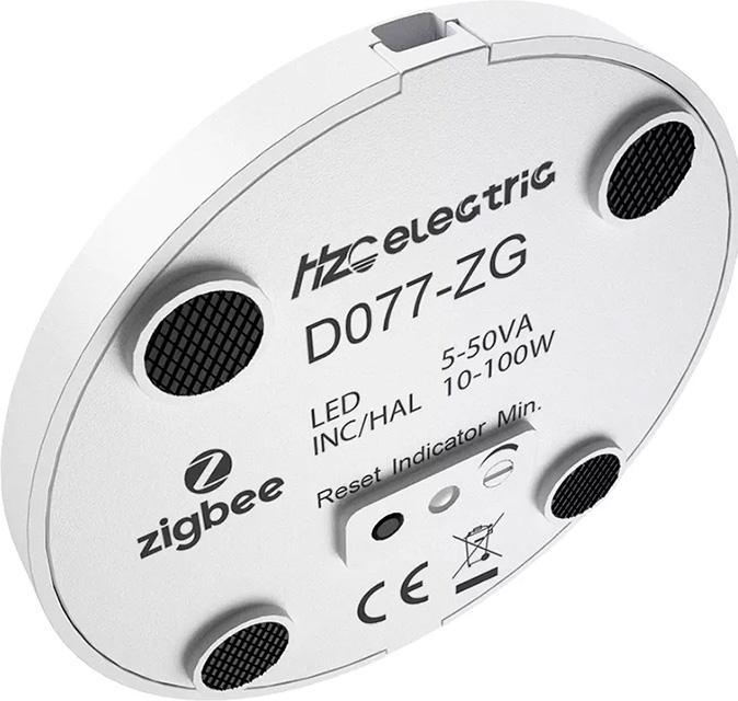 Image du produit Light Solutions Zigbee Dimmer For Wire - Interrupteur à pied - Blanc