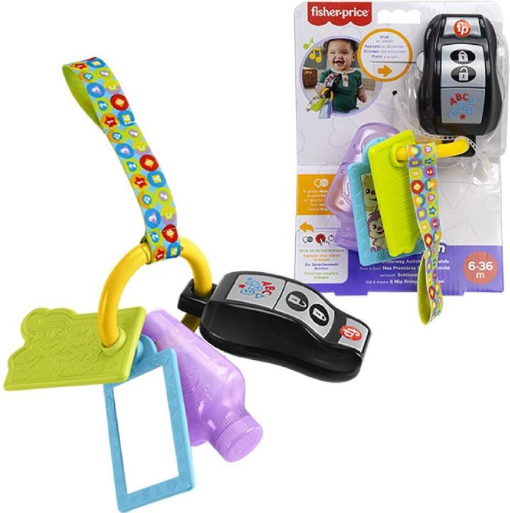 Produktbild Fisher-Price Play & Go Activity Keys- (D, F, I, E)