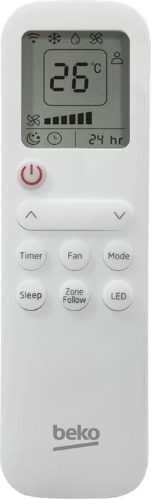 Image du produit Beko BP109AC climatiseur portable 65 dB Blanc (29 m², 8530 BTU/h)