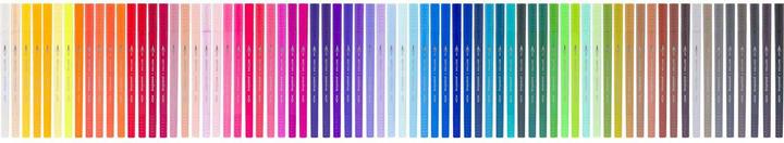 Image du produit Bruynzeel Fineliner/brush pen set | 72 colours (Multicolore)