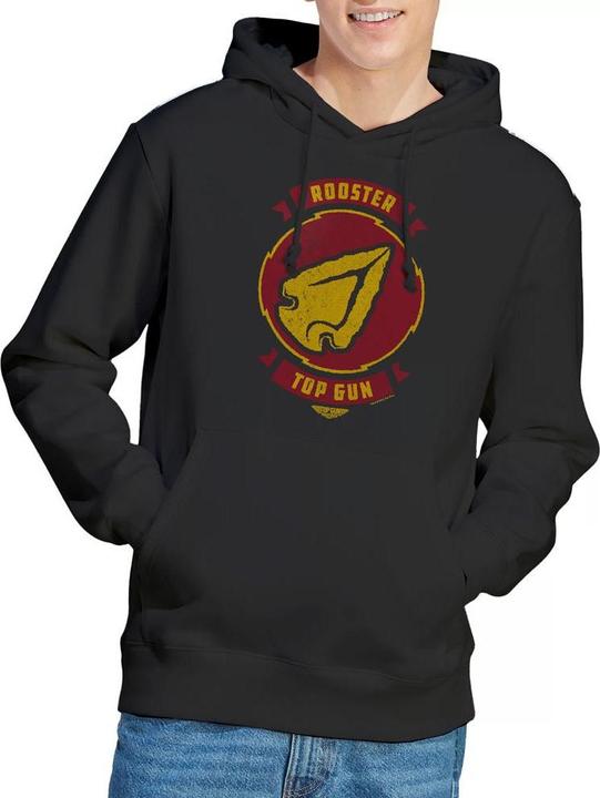 Immagine prodotto Top Gun Rooster Call Sign Felpa con Cappuccio Uomo (XL)