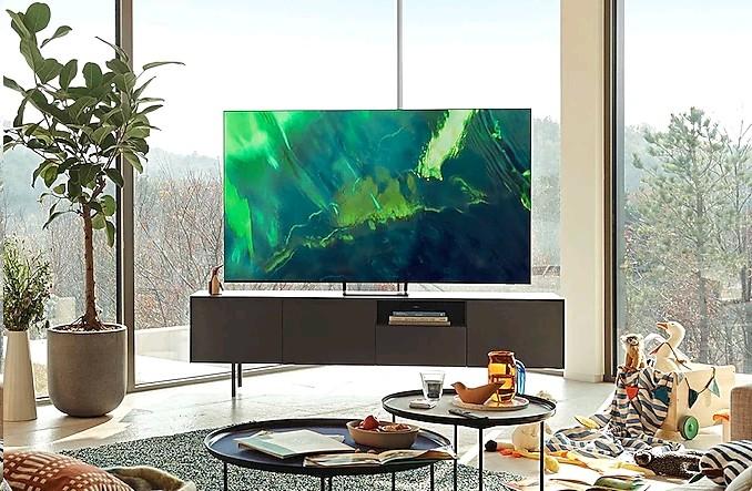Actual product image Samsung QE55Q70A (55", QLED, 4K, 2021)