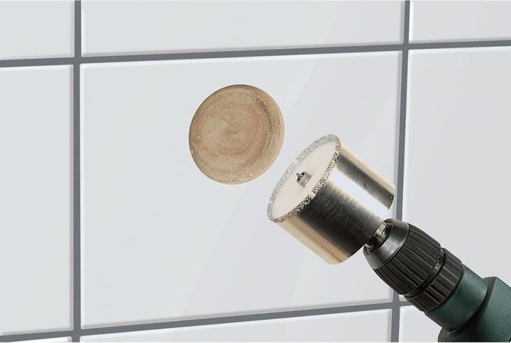 Actual product image wolfcraft wolfcraft 1 Diamantbestr. Bohrkrone m.Schaft ø45mm (45 millimetres)