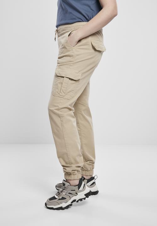 Actual product image Urban Classics Ladies High Waist Cargo Jogging Pants (4XL)