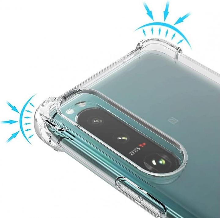 Immagine prodotto Screenguard Sony Xperia 5 III Custodia Crystal Soft Airbag Bumper (Sony Xperia 5 III)