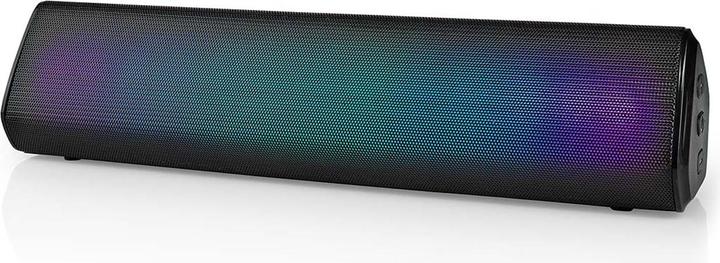 Produktbild Nedis Bluetooth®-Lautsprecher | max. Batteriespielzeit: 6 Std | Tisch Design | 18 W | Stereo | Einge (6 h, Batteriebetrieb)