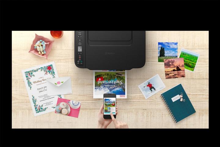 Image du produit Canon PIXMA TS3750i Système multifonction 3-en-1 noir (Couleur)