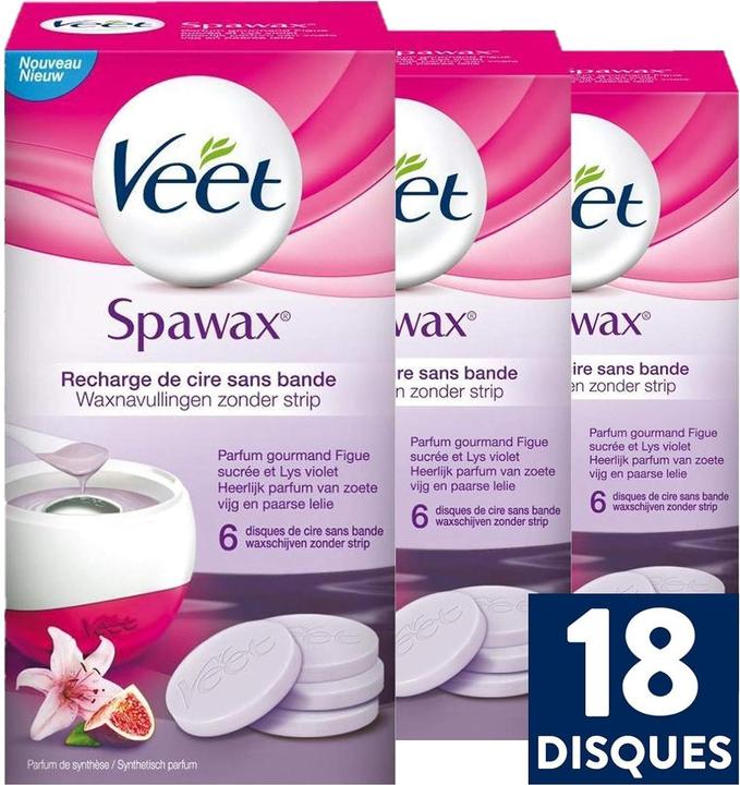 Veet 3er Pack Ersatzwachsscheiben (3 x)