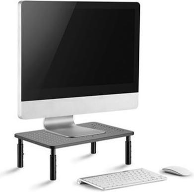 Produktbild Gembird MS-TABLE-01 monitor mount / stand Black Desk