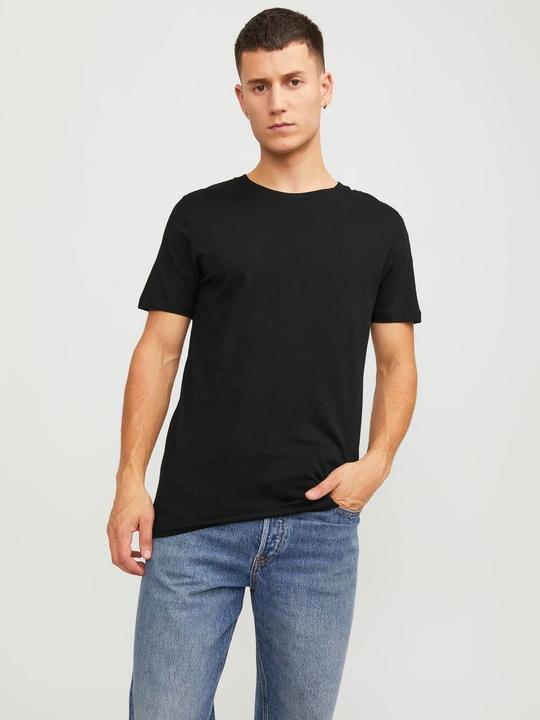 Actual product image Jack & Jones 5 Pack Organic Cotton T-Shirt (XS)