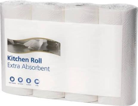 Actual product image Tork Kitchen roll 26x24cm 2ply white 4 pieces (1 x)